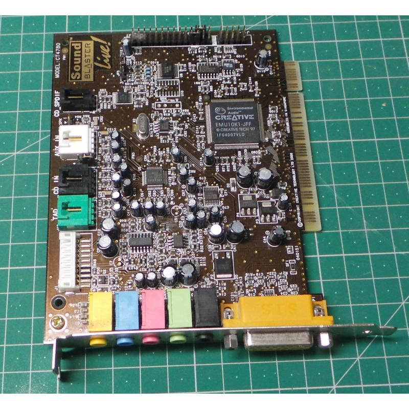 creative 5.1 sound card driver model ct4780 free download